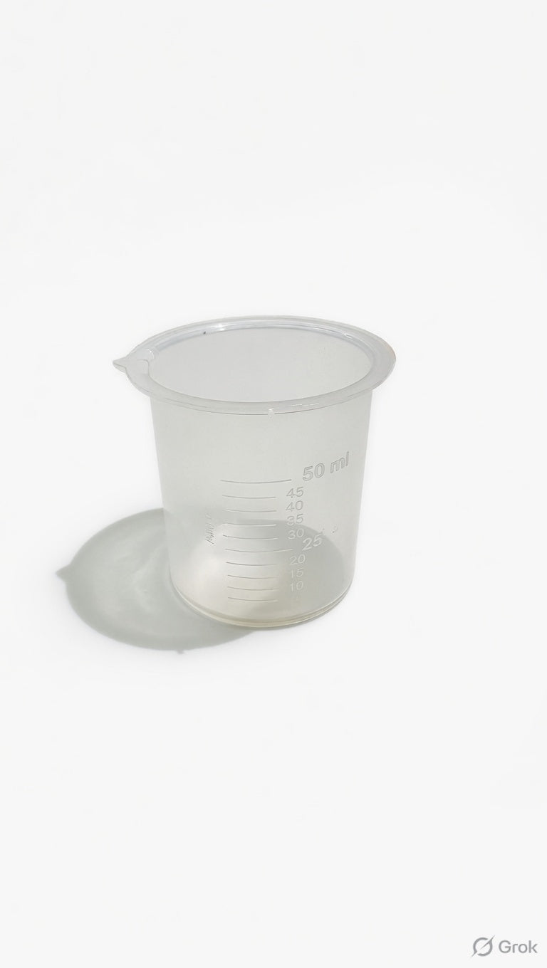 50 ML PLASTIC MEASURE CUP