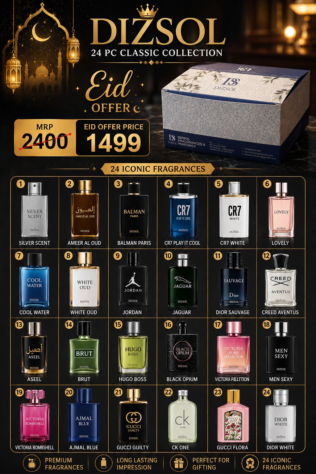 DIZSOL 24 PC CLASSIC KIT