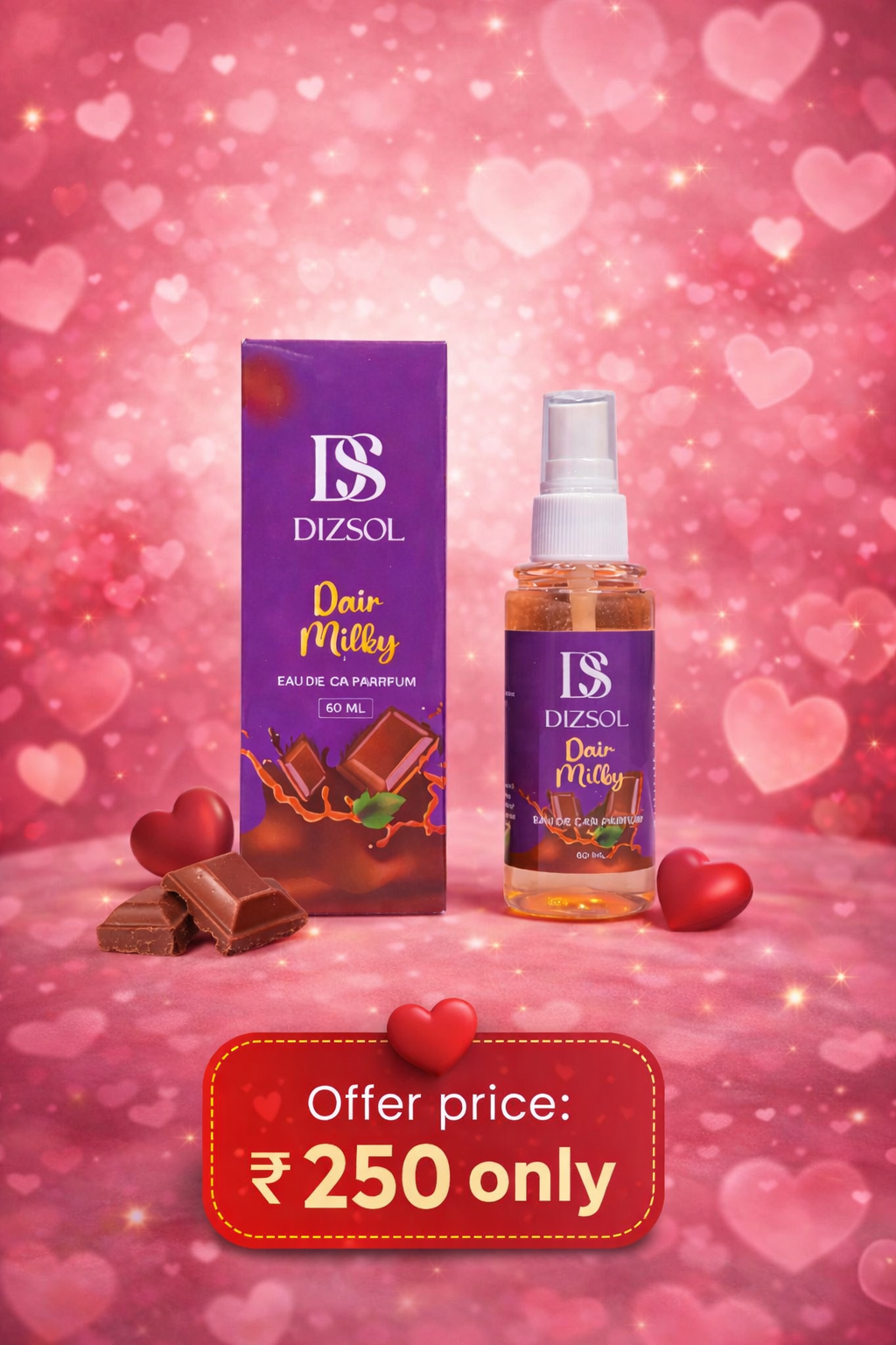 Dizsol Dair Milky 60ML Car Perfume